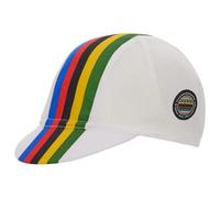 Santini - UCI World Champion Cycling Cap - Bonnet de cyclisme - One Size - bianco