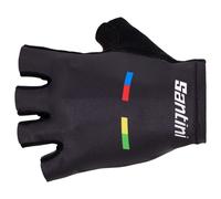 Gants Santini x Champion du Monde UCI noir - L