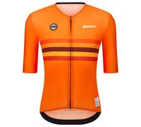 Maillot Santini x UCI Champion du Monde Pays-Bas manches courtes - Coupe Slim - XL