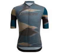 Santini - Watt Indoor Jersey - Maillot de cyclisme - 3XL - verde militare