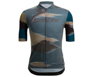 Santini - Watt Indoor Jersey - Maillot de cyclisme - 3XL - verde militare