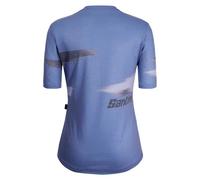 Santini Watt Short Sleeve T-shirt Bleu XS Femme