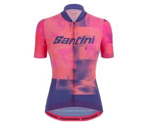 Santini - Women's Forza Indoor Jersey - Maillot de cyclisme - XS - atomic orange