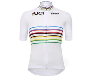 Santini - Women's UCI Official World Champion Master Jersey - Maillot de cyclisme - S - print