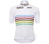 Santini - Women's UCI Official World Champion Master Jersey - Maillot de cyclisme - XS - print