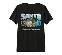 Santo Domingo République Dominique T-Shirt Haut de Gamme