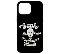 Santo El Enmascarado The Silver Masked Mexicans Wrestler Coque pour iPhone 16 Pro Max