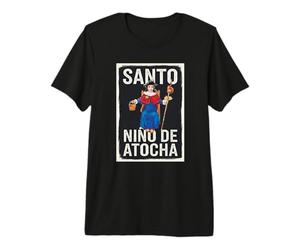 Santo Niño de Atocha, Saint Enfant d'Atocha T-Shirt Haut de Gamme