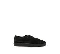Santoni - Baskets en Daim - Homme - Chaussures - Noir - Taille: 44 EU