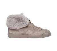 Santoni - Botte en Daim - Femme - Chaussures - Beige - Taille: 37 EU
