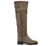 SANTONI bottes en cuir femme beige - 38