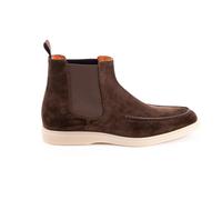 Santoni - Bottine en daim - Homme - Chaussures - Brun - Taille: 42 EU