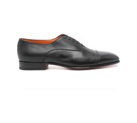 Santoni - Chaussures Oxford Classiques - Homme - Chaussures - Noir - Taille: 42 1/2 EU