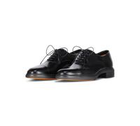 Santoni - Chaussures Oxford en cuir avec inserts élastiques - Homme - Chaussures - Noir - Taille: 47 EU