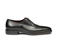 Santoni - Chaussures Oxford en cuir faciles à enfiler - Homme - Chaussures - Noir - Taille: 46 EU