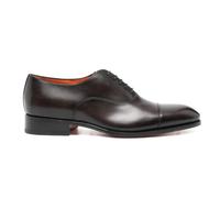 Santoni - Chaussures Oxford en cuir - Homme - Chaussures - Brun - Taille: 42 1/2 EU