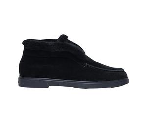 Santoni - Desert Boot - Femme - Chaussures - Noir - Taille: 37 EU