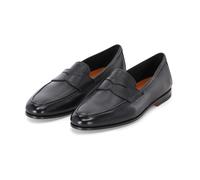 Santoni - Loafer - Homme - Chaussures - Noir - Taille: 41 1/2 EU