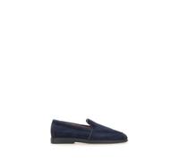 Santoni - Malibu Loafer - Homme - Chaussures - Bleu - Taille: 42 1/2 EU