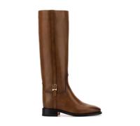 Santoni - Mandy Bottes hautes à boucle - Femme - Chaussures - Brun - Taille: 38 EU