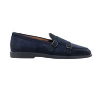 Santoni - Mocassin en cuir - Homme - Chaussures - Bleu - Taille: 44 EU