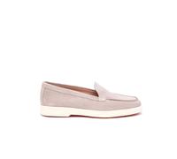 Santoni - Mocassins en cuir - Femme - Chaussures - Beige - Taille: 41 EU