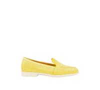 Santoni - Mocassins en Daim - Femme - Chaussures - Jaune - Taille: 37 EU