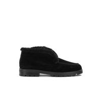 SANTONI mocassins en daim femme noirs - 38.5