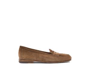 Santoni mocassins femme marron - 39