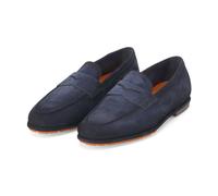 Santoni - Mocassins - Homme - Chaussures - Bleu - Taille: 41 EU