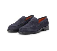 Santoni - Mocassins - Homme - Chaussures - Bleu - Taille: 43 1/2 EU