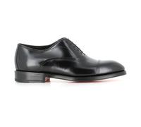 Santoni - Oxford Shoe - Homme - Chaussures - Noir - Taille: 41 1/2 EU