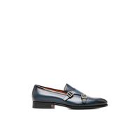 Santoni - Richelieus à Boucle - Homme - Chaussures - Bleu - Taille: 40 1/2 EU
