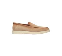 Santoni - Suede Loafer - Homme - Chaussures - Brun - Taille: 40 1/2 EU