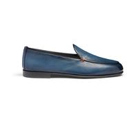 Santoni - Vibe B Mocassins - Homme - Chaussures - Bleu - Taille: 44 EU