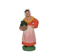 SANTONS ESCOFFIER-Femme à la jarre 7 cm