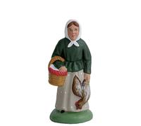 SANTONS ESCOFFIER-Femme à la poule 7 cm