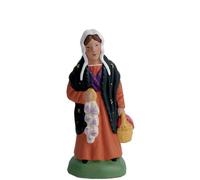 SANTONS ESCOFFIER-Femme à l'ail 7 cm