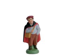 SANTONS ESCOFFIER-Garçonnet avec cape noire et rouge 7 cm