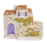 SANTONS ESCOFFIER-Maison aux escaliers santons Escoffier