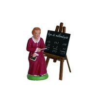 SANTONS ESCOFFIER-Maîtresse d'école santons Escoffier - H 7 cm