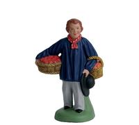 SANTONS ESCOFFIER-Personnage de crèche de Noël homme aux fruits Santons Escoffier - 7 cm