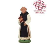 SANTONS ESCOFFIER-Personnage de crèche de Noël moine cistercien Santons Escoffier - 7 cm