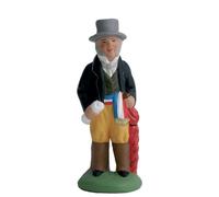 SANTONS ESCOFFIER-Santon pour crèche maire jaune - 7 cm