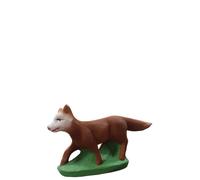 SANTONS ESCOFFIER-Santon renard en argile H 7 cm