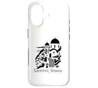 Santorin Grèce Souvenir Îles Cyclades Mer Égée Grec Coque pour iPhone 17
