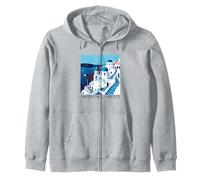 Santorin Grèce Souvenir Îles Cyclades Mer Égée Grec Sweat à Capuche