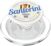 Santorin Grèce Souvenir Vintage de l'île Cyclades mer Égée PopSockets PopGrip pour MagSafe