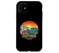 Santorin Îles Grèce Cyclades Coucher de Soleil Vue Coque pour iPhone 11