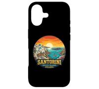 Santorin Îles Grèce Cyclades Coucher de Soleil Vue Coque pour iPhone 17